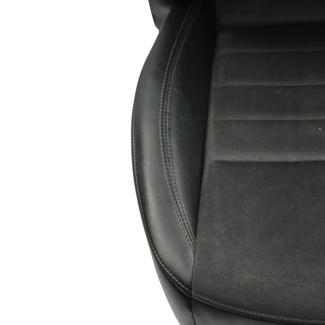 Skoda Octavia Mk3 5E Vordersitz Innenausstattung Leder Alcantara Schwarz Links - SKU 5E0881805J-2 - Teilenummer 5E0881805J