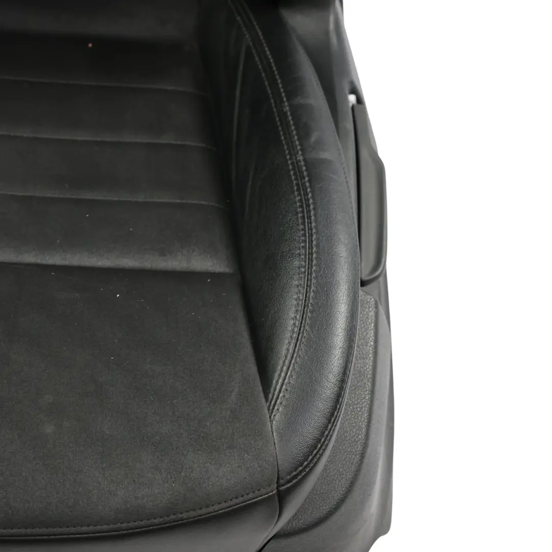 Skoda Octavia Mk3 5E Asiento Delantero Interior Cuero Alcantara Negro Izquierdo - SKU 5E0881805J-2 - Número de pieza 5E0881805J