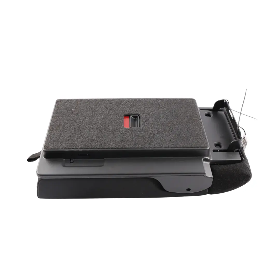 VW Volkswagen Golf 5G Rear Seat Bench Centre Armrest Cupholder Fabric 5G0885081 - SKU 5G0885081E-1 - Part number 5G0885081E