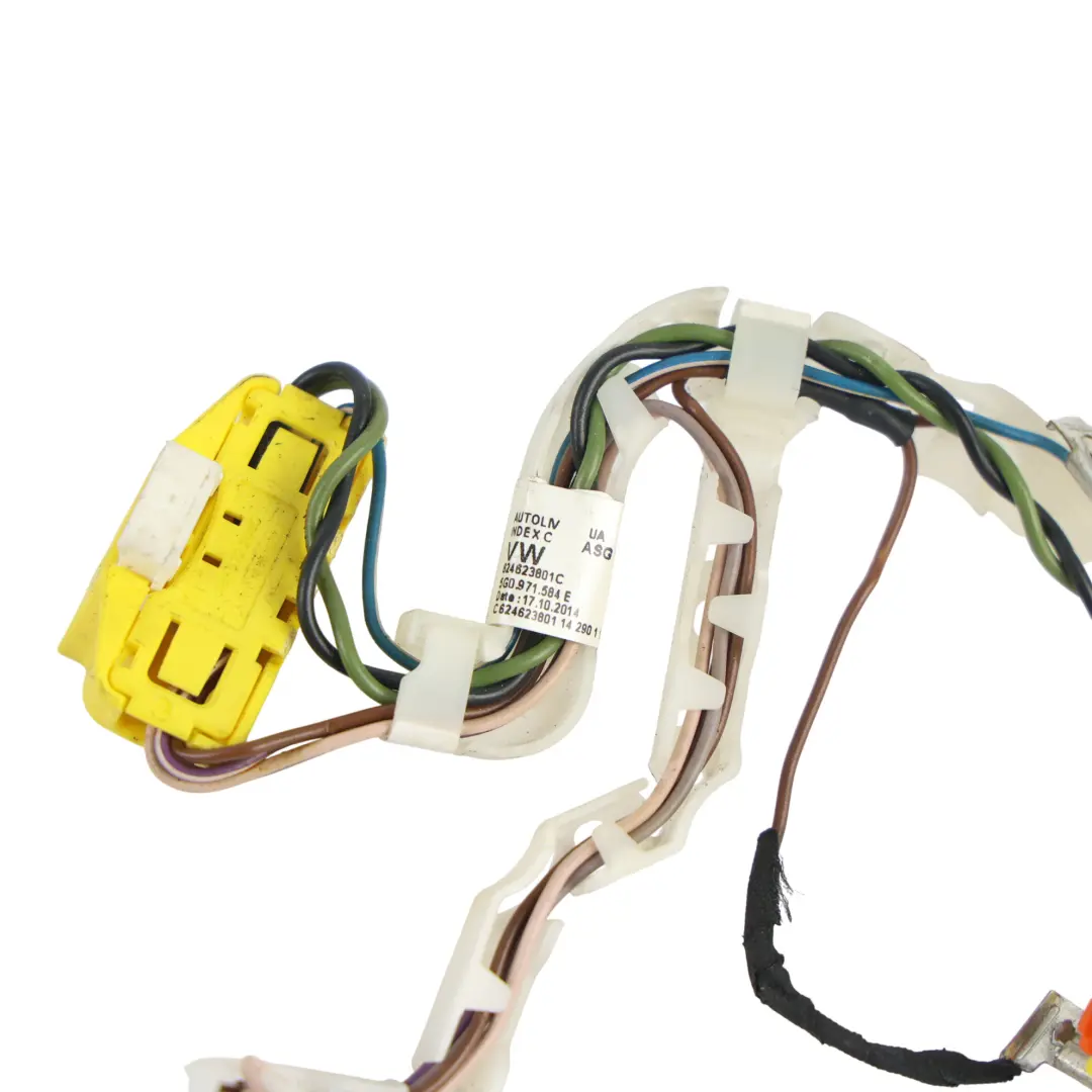 Volkswagen Golf Mk7 Steering Wheel Cable Harness Wiring Loom - SKU 5G0971584E - Part number 5G0971584E