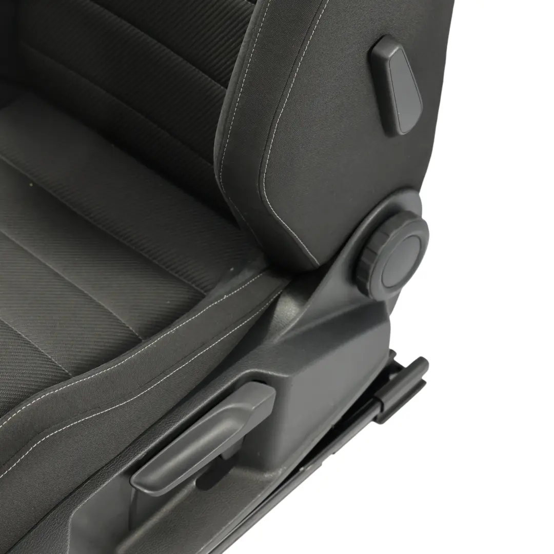 R-Line Front Seat Left N/S Alcantara Cloth Black Grey to Volkswagen Golf Mk7 with Part number 5G4881805DK Volkswagen Golf Mk7 R-Line Front Seat Left N/S Alcantara Cloth Black Grey - SKU 5G4881805DK-2 - Part number 5G4881805DK