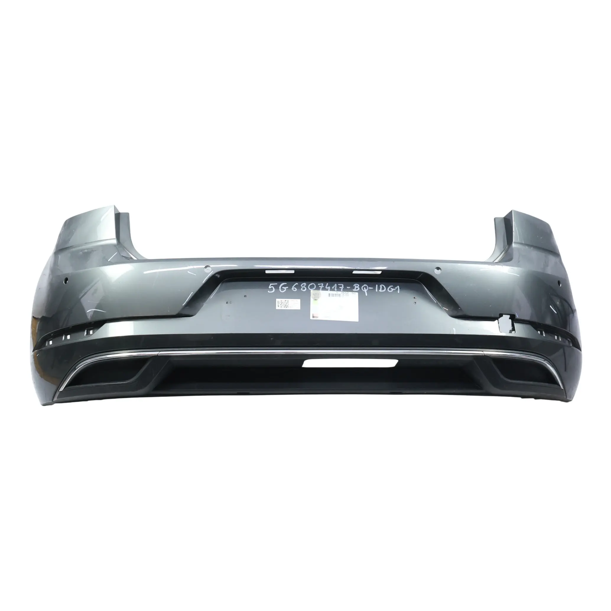 Volkswagen VW Golf Mk7 Bumper Rear R-Line Trim Panel Indium Grey Metallic - R7H