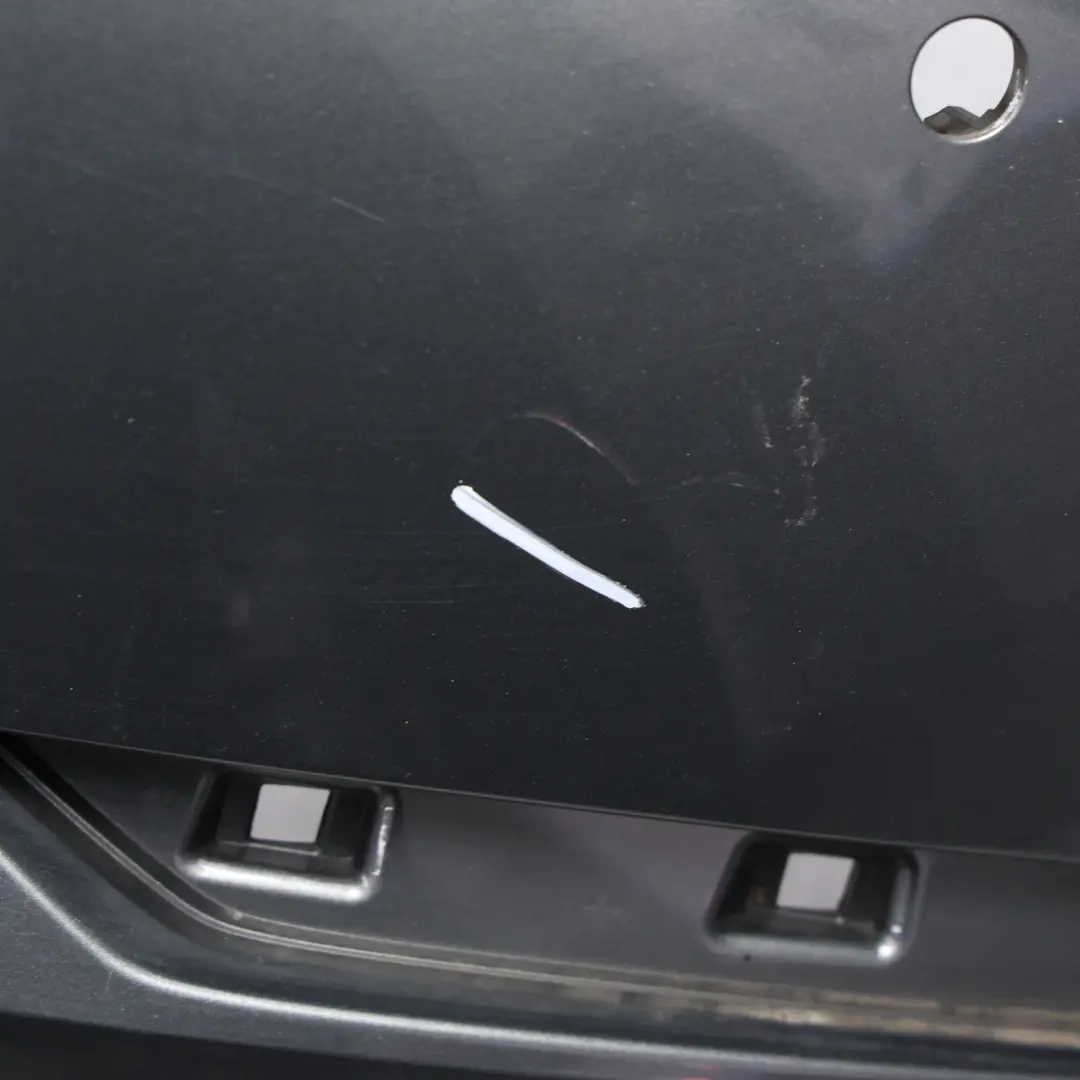 Bumper Rear R-Line Trim Panel Indium Grey Metallic - R7H to Volkswagen VW Golf Mk7 with Part number 5G6807417BQ Volkswagen VW Golf Mk7 Bumper Rear R-Line Trim Panel Indium Grey Metallic - R7H - SKU 5G6807417BQ-IDG1 - Part number 5G6807417BQ