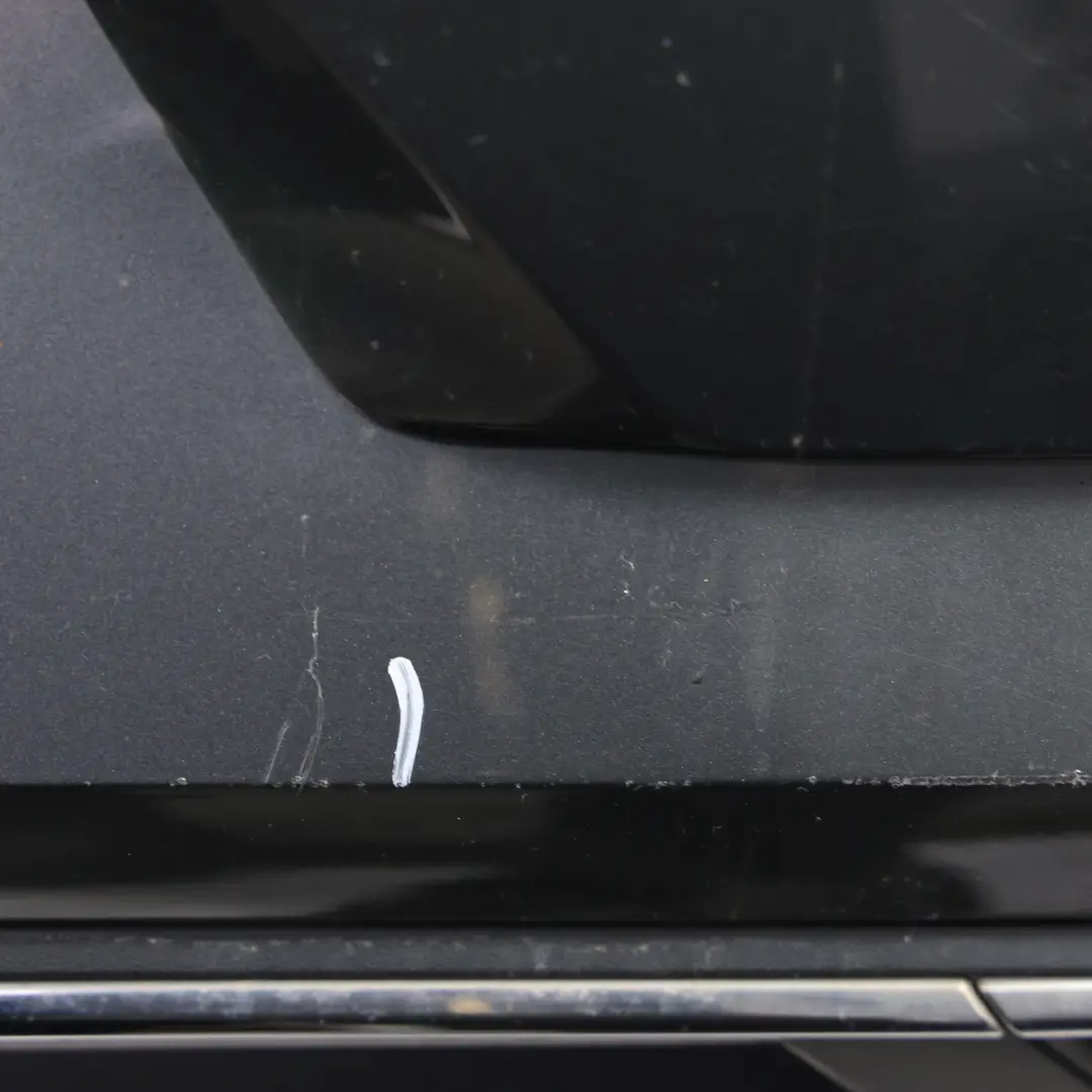 Volkswagen VW Golf Mk7 Bumper Rear R-Line Trim Panel Indium Grey Metallic - R7H - SKU 5G6807417BQ-IDG1 - Part number 5G6807417BQ