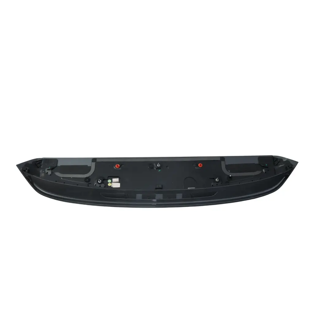 Trunk Roof Spoiler Indium Grey R7H to VW Golf Mk7 Rear Tailgate with Part number 5G6827934 VW Golf Mk7 Rear Tailgate Trunk Roof Spoiler Indium Grey R7H - SKU 5G6827934-IDG - Part number 5G6827934