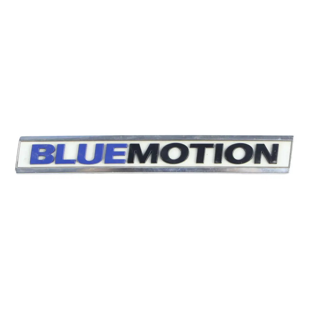 Volkswagen Golf 5G Rear Emblem Bluemotion Inscription Rear Badge - SKU 5G9853675M - Part number 5G9853675M