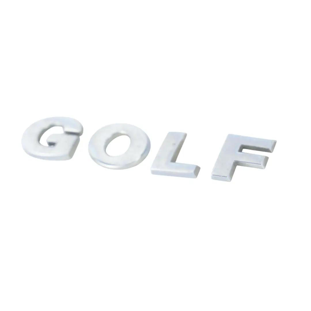 Volkswagen Golf 5G Emblème Arrière Inscription Golf Chromé Lettrage - SKU 5G9853687 - Numéro de pièce 5G9853687