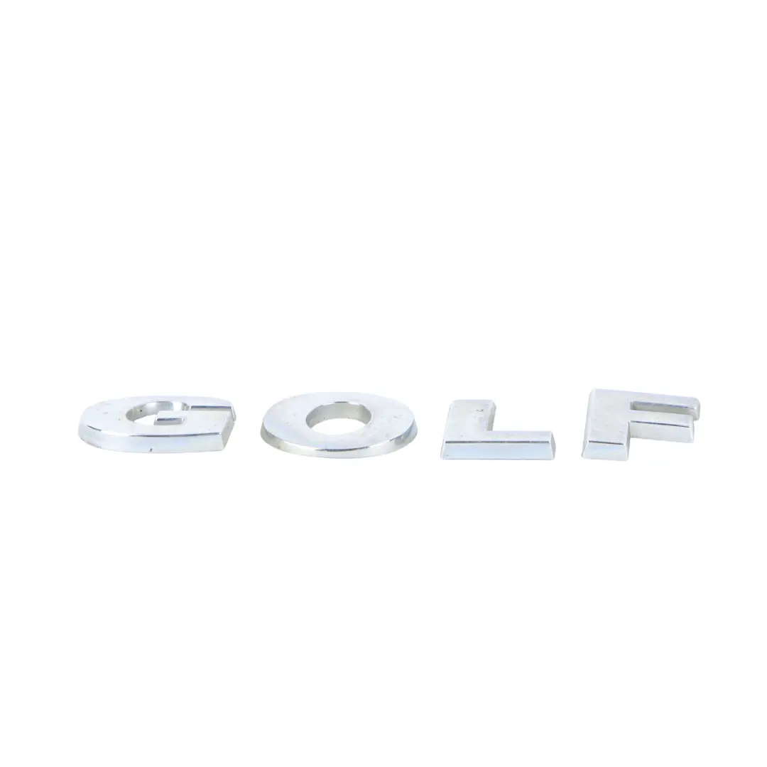Volkswagen Golf 5G Emblème Arrière Inscription Golf Chromé Lettrage - SKU 5G9853687 - Numéro de pièce 5G9853687