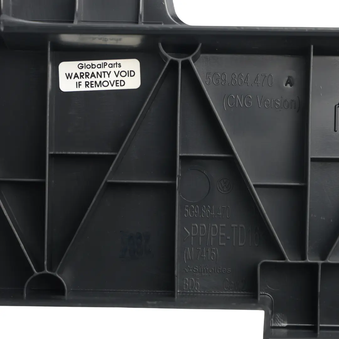 5G Boot Trunk Luggage Compartment Support Bracket to Volkswagen Golf with Part number 5G9864470 Volkswagen Golf 5G Boot Trunk Luggage Compartment Support Bracket - SKU 5G9864470 - Part number 5G9864470