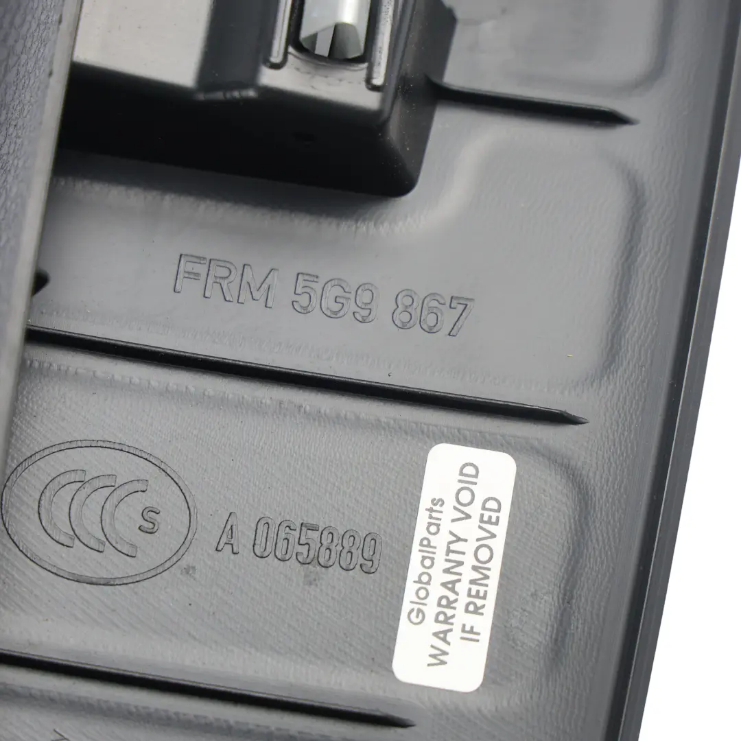 5G Boot Trunk Rear Lid Trim Cover Panel to Volkswagen Golf with Part number 5G9867587 Volkswagen Golf 5G Boot Trunk Rear Lid Trim Cover Panel - SKU 5G9867587 - Part number 5G9867587