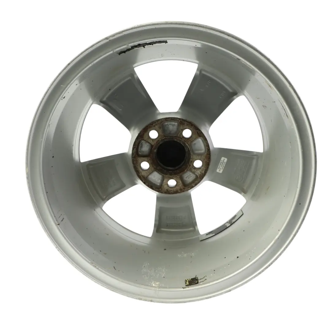 Skoda Fabia Mk2 Roomster Jante Alliage Argent 15" 6J ET:43 - SKU 5J0601025AB-SL2 - Numéro de pièce 5J0601025AB