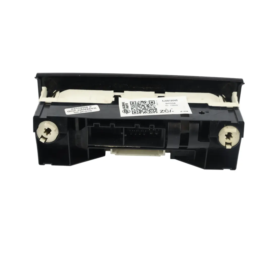Mk2 Roomster 5J Klimabedienteil Heizungsregler für Skoda Fabia mit Teilenummer 5J0819045 Skoda Fabia Mk2 Roomster 5J Klimabedienteil Heizungsregler - SKU 5J0819045 - Teilenummer 5J0819045