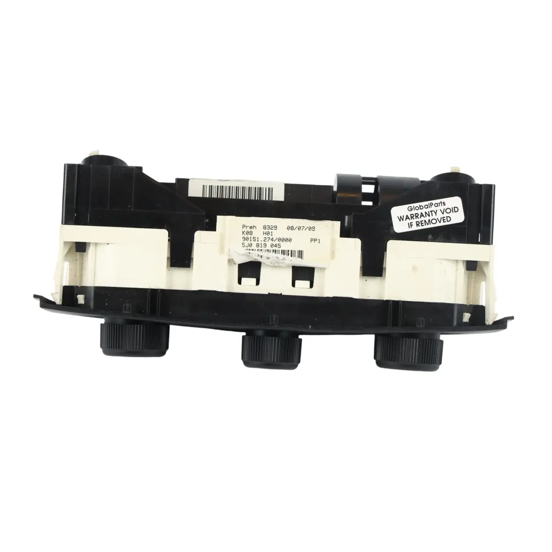 Mk2 Roomster 5J Panneau Commande Climatisation Chauffage pour Skoda Fabia à propos du numéro de pièce 5J0819045 Skoda Fabia Mk2 Roomster 5J Panneau Commande Climatisation Chauffage - SKU 5J0819045 - Numéro de pièce 5J0819045