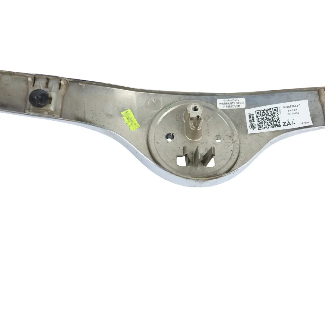 Mk2 Roomster Emblema Capó Moldura Cromada Delantera para Skoda Fabia con número de pieza 5J0853633 Skoda Fabia Mk2 Roomster Emblema Capó Moldura Cromada Delantera - SKU 5J0853633-1 - Número de pieza 5J0853633