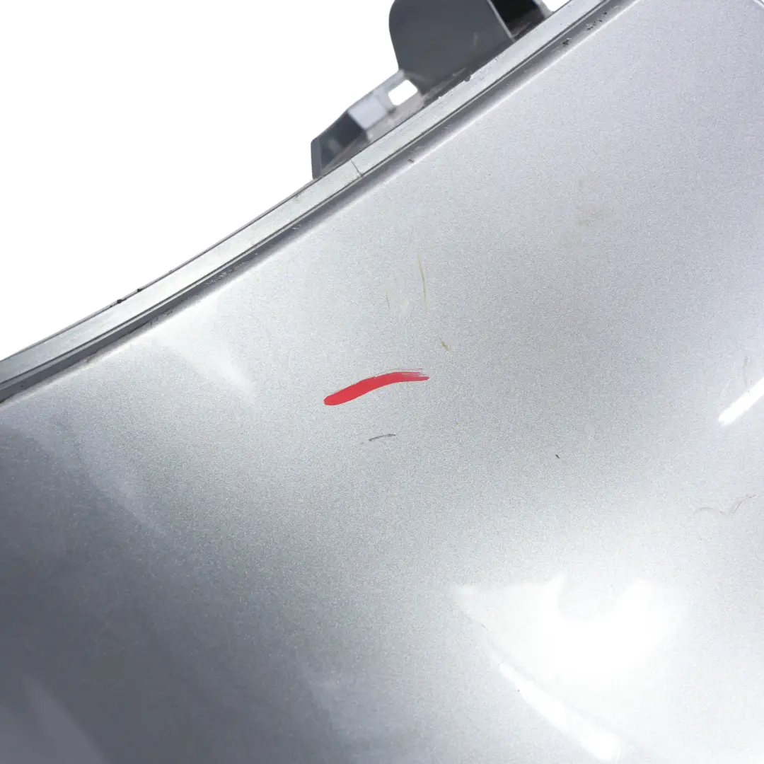 Skoda Fabia Mk2 Bumper Rear Trim Panel Cover Platinum Grey Metallic - F8L - SKU 5J6807421H-PLA - Part number 5J6807421H