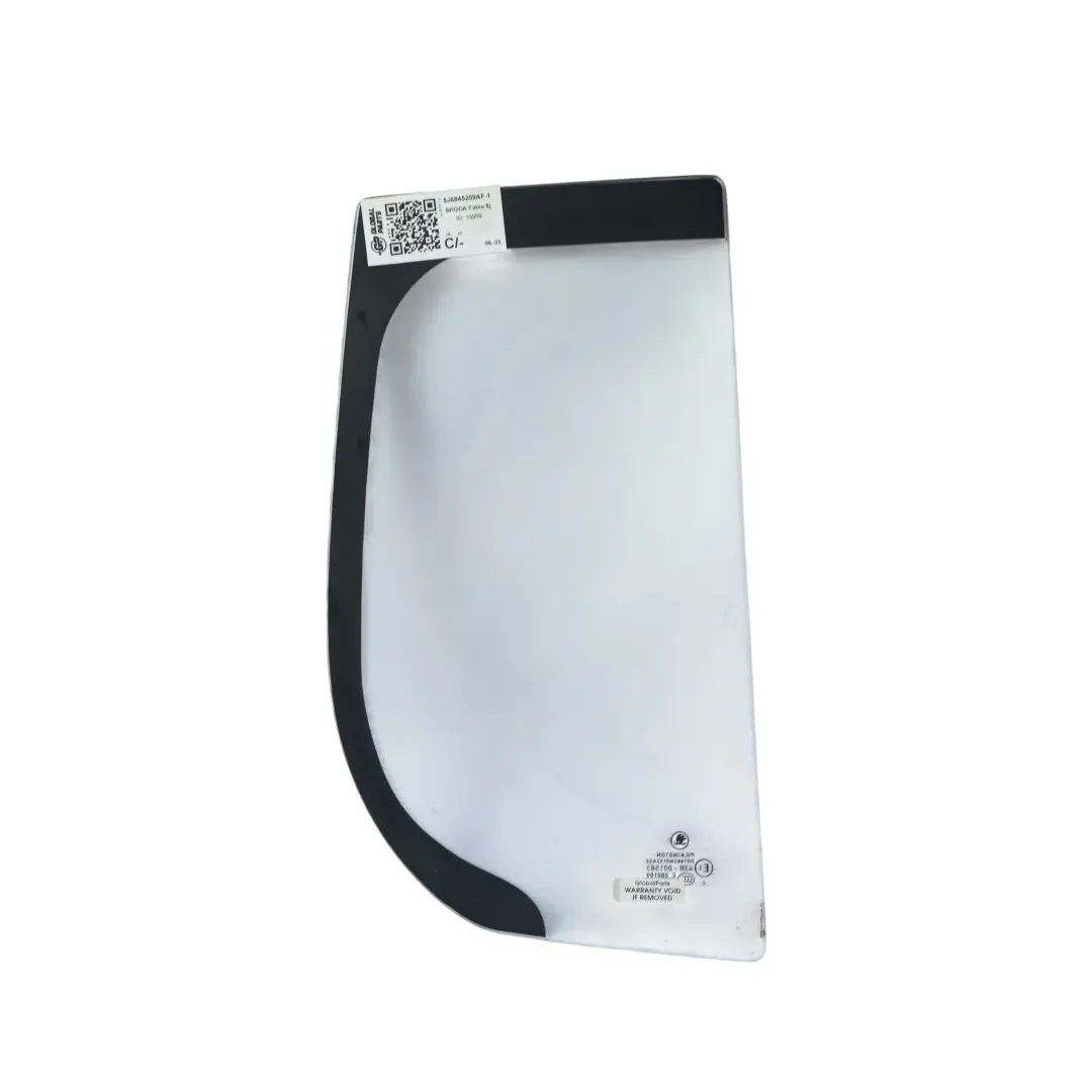 Vetro Fisso Laterale Porta Posteriore Sinistra AS2 per Skoda Fabia 5J con numero di parte 5J6845209AF Skoda Fabia 5J Vetro Fisso Laterale Porta Posteriore Sinistra AS2 - SKU 5J6845209AF-1 - Numero di parte 5J6845209AF