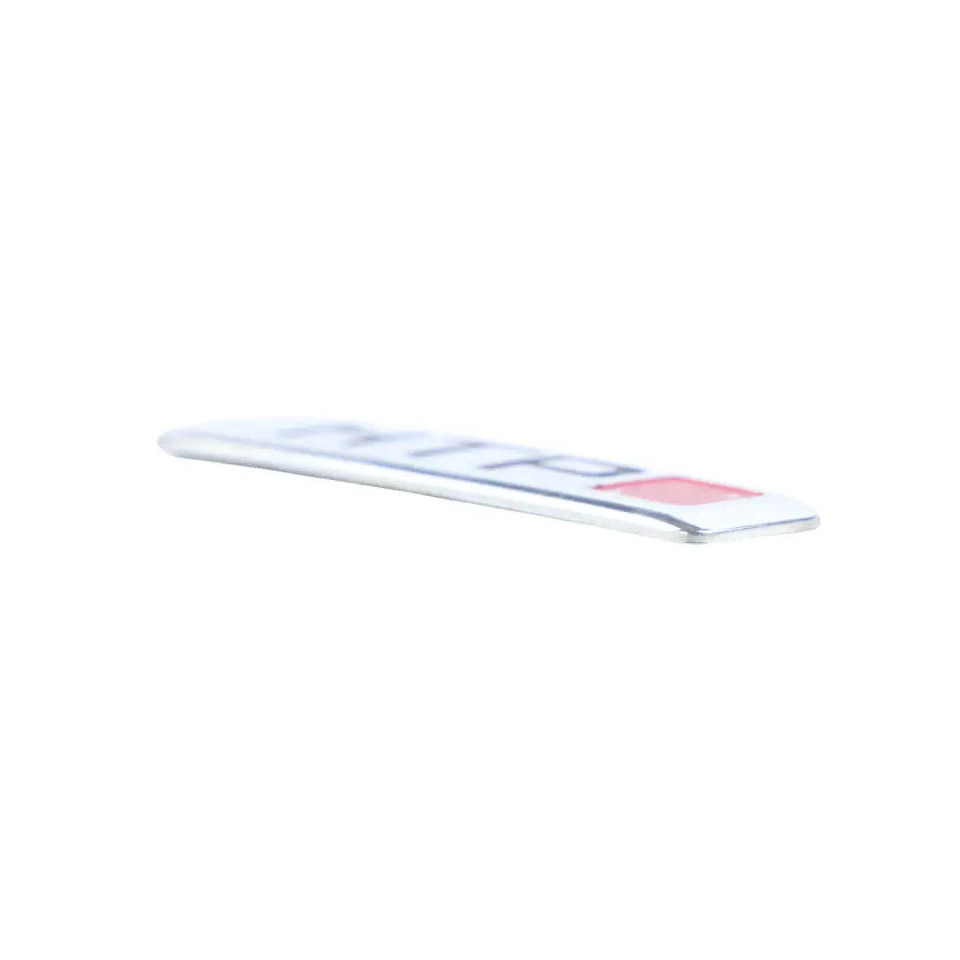 Skoda Fabia Mk2 Emblem Mounting Strip Back Boot Lid Trunk Trim Chrome - SKU 5J6853687E - Part number 5J6853687E