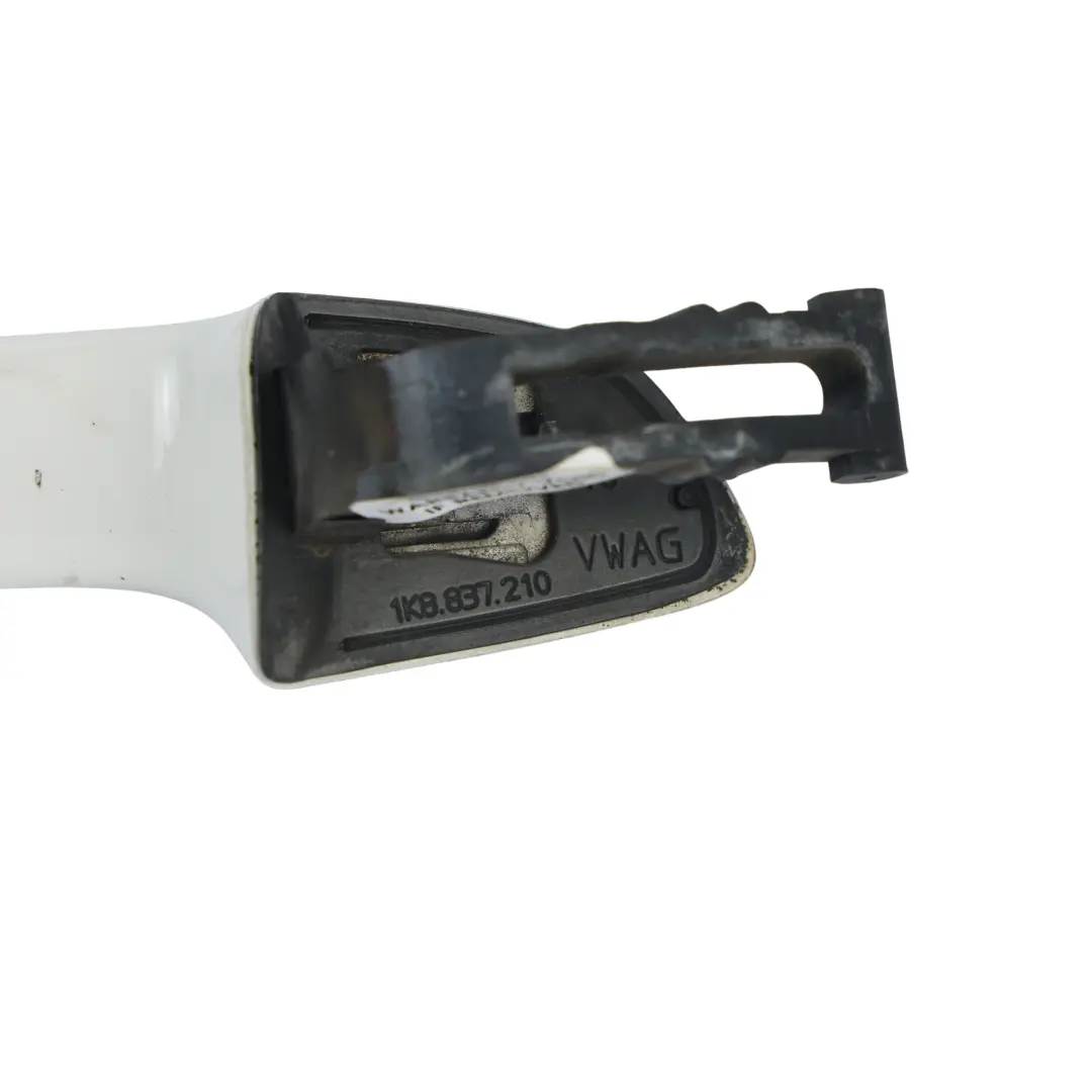 Volkswagen Golf Mk6 Rear Door Handle Grab Right O/S Candy White - B9A 5K0837206C - SKU 5K0837206C-CWH - Part number 5K0837206C-CWH