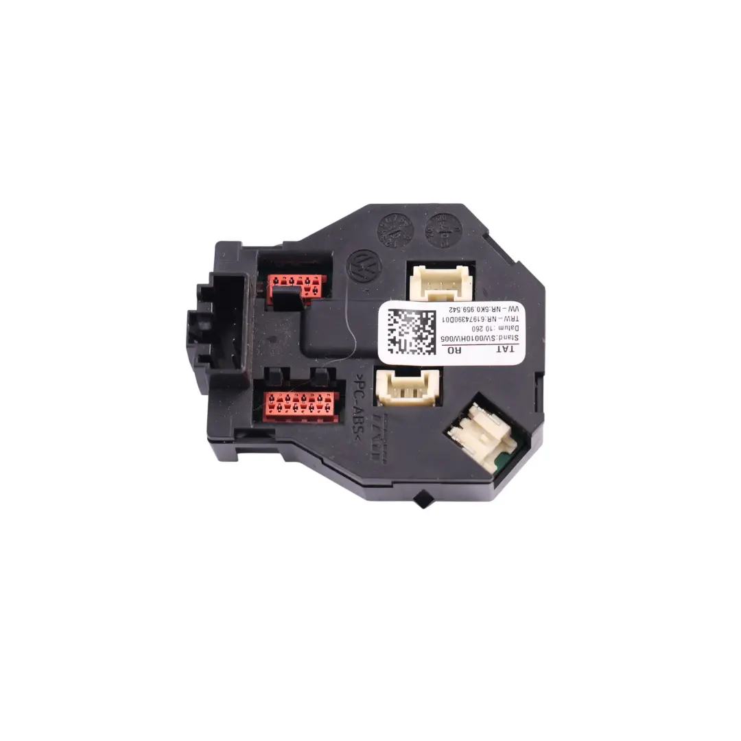 6J Lenkrad Schalter Stecker Einheit für Volkswagen Tiguan 5N Seat Ibiza mit Teilenummer 5K0959542 Volkswagen Tiguan 5N Seat Ibiza 6J Lenkrad Schalter Stecker Einheit - SKU 5K0959542 - Teilenummer 5K0959542