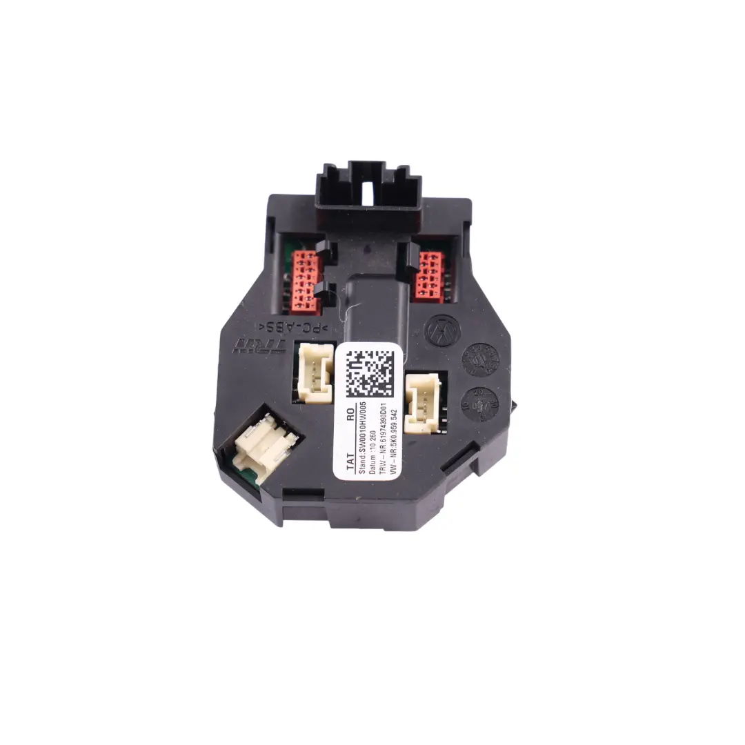 Volkswagen Tiguan 5N Seat Ibiza 6J Blocco Comandi Volante Connettore - SKU 5K0959542 - Numero di parte 5K0959542
