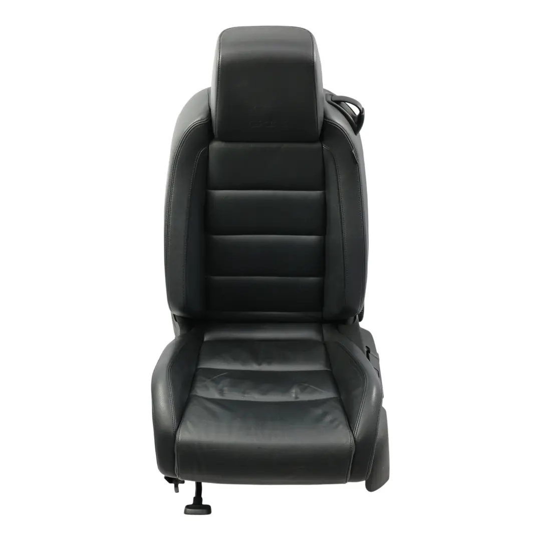 Volkswagen Golf Mk6 GTI GTD Asiento Delantero Izquierdo Calefactado Cuero Negro - SKU 5K3881805CH-1 - Número de pieza 5K3881805CH