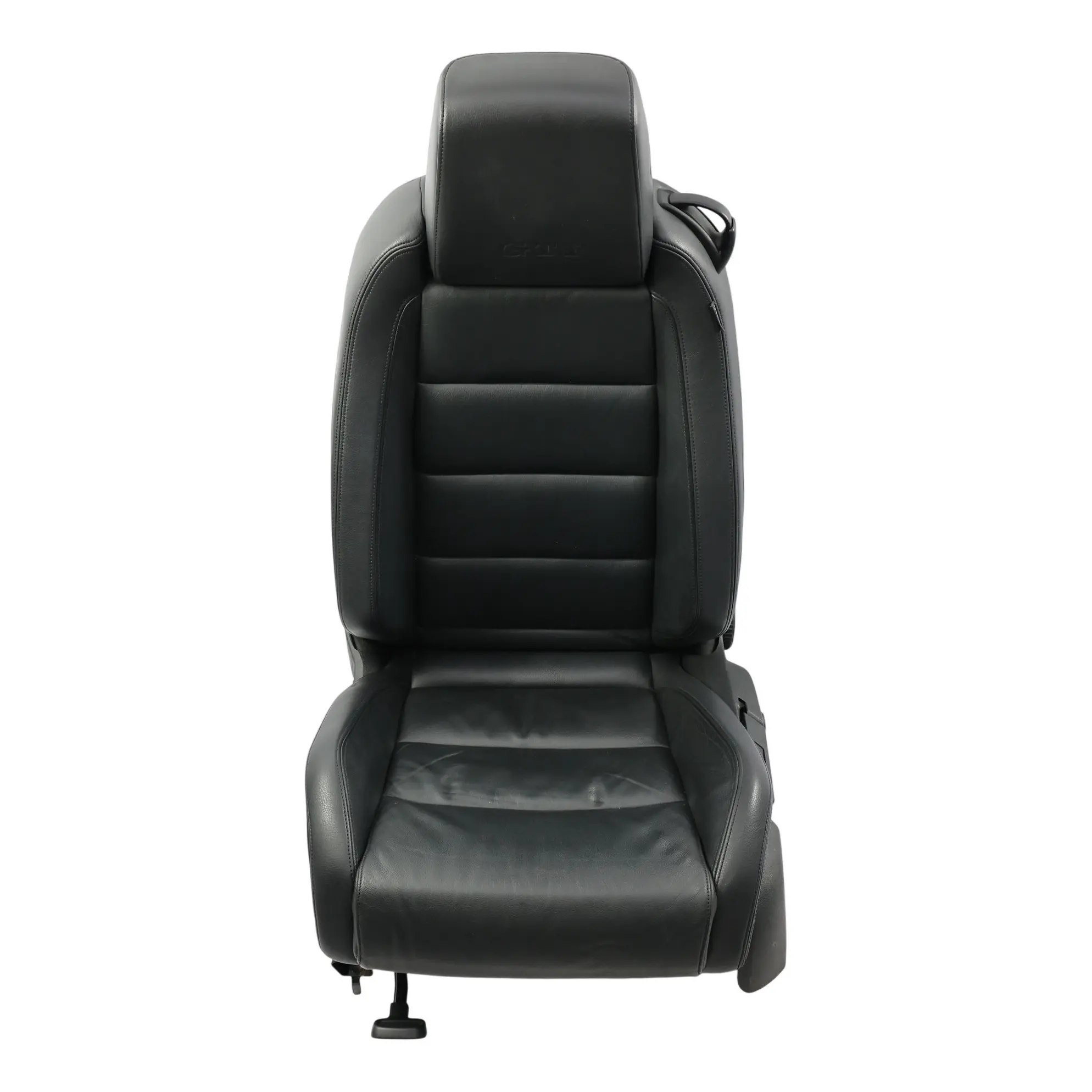 Volkswagen Golf Mk6 GTI GTD Asiento Delantero Izquierdo Calefactado Cuero Negro