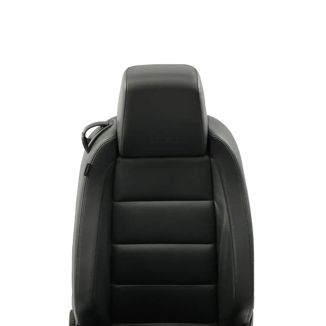 Mk6 Fotel Przedni Prawy Podgrzewany Skórzany Titan Black do Volkswagen Golf VI o numerze 5K3881806CH Volkswagen Golf VI Mk6 Fotel Przedni Prawy Podgrzewany Skórzany Titan Black - SKU 5K3881806CH - Numer Części 5K3881806CH