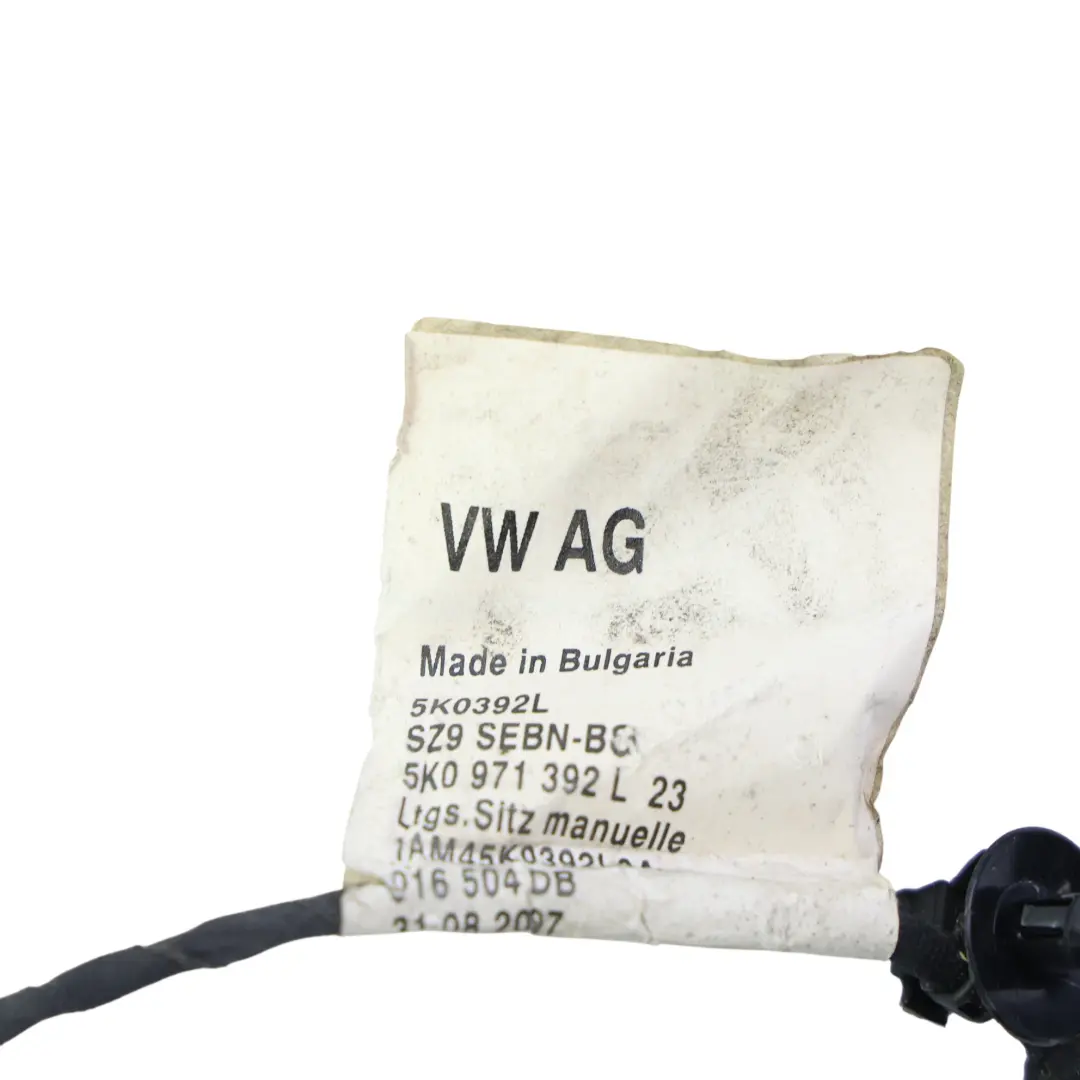 Volkswagen VW Golf Mk6 5K Poduszka Powietrzna Fotela Prawy Przód - SKU 5K4880242-1 - Numer Części 5K4880242