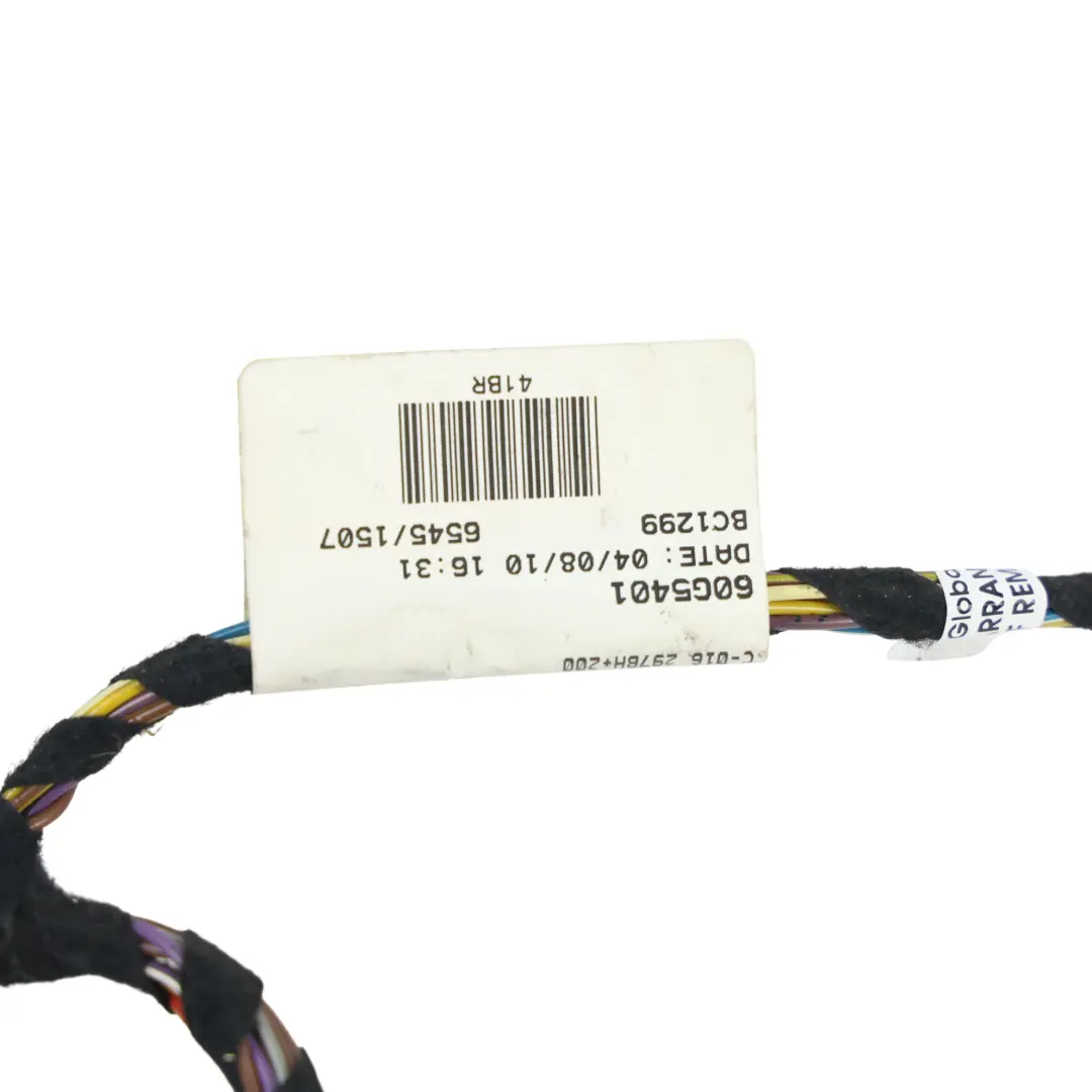 VW Golf Mk6 Front Door Wiring Loom Cable Harness Passenger Side N/S - SKU RHD-5K4971121BR - Part number 5K4971121BR