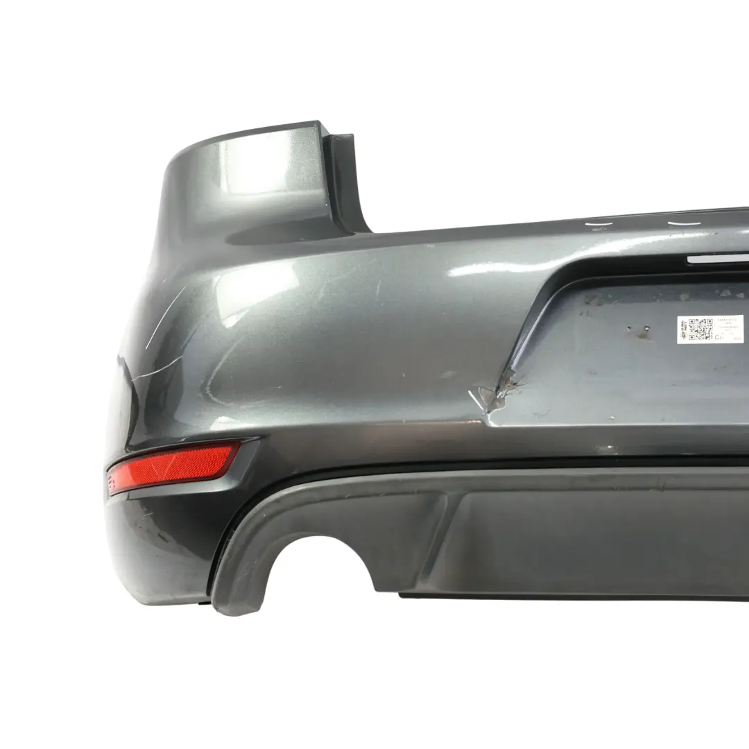 Mk6 GTI Rear Bumper Trim Panel Cover Carbon Steel Grey - A9W to Volkswagen VW Golf with Part number 5K6807417G Volkswagen VW Golf Mk6 GTI Rear Bumper Trim Panel Cover Carbon Steel Grey - A9W - SKU 5K6807417G-CSG - Part number 5K6807417G