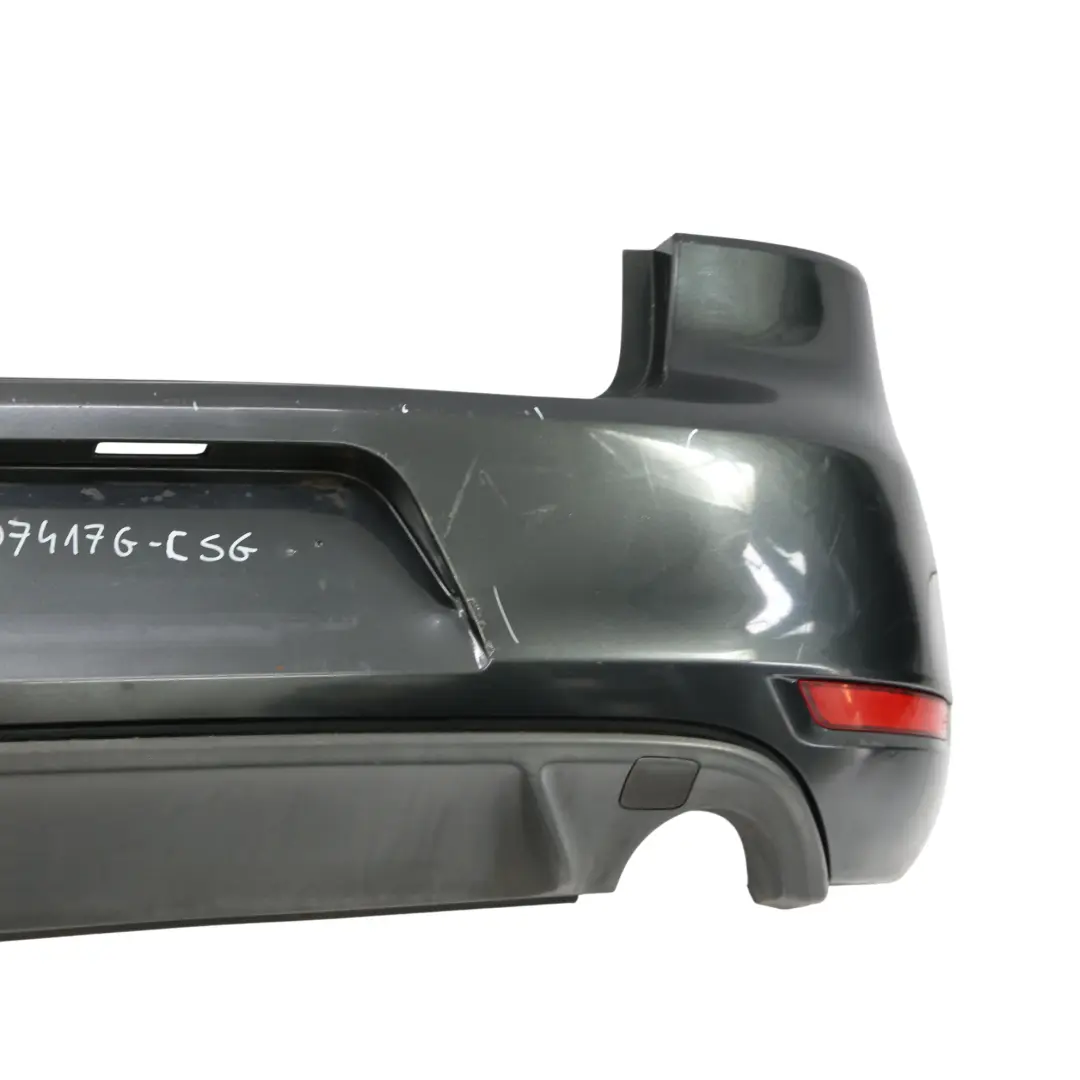 Volkswagen VW Golf Mk6 GTI Zderzak Tylny Osłona Carbon Steel Grey - A9W - SKU 5K6807417G-CSG - Numer Części 5K6807417G