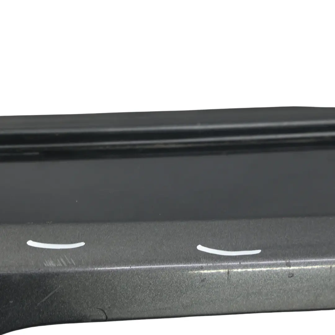 Volkswagen VW Golf Mk6 GTI Rear Bumper Trim Panel Cover Carbon Steel Grey - A9W - SKU 5K6807417G-CSG - Part number 5K6807417G