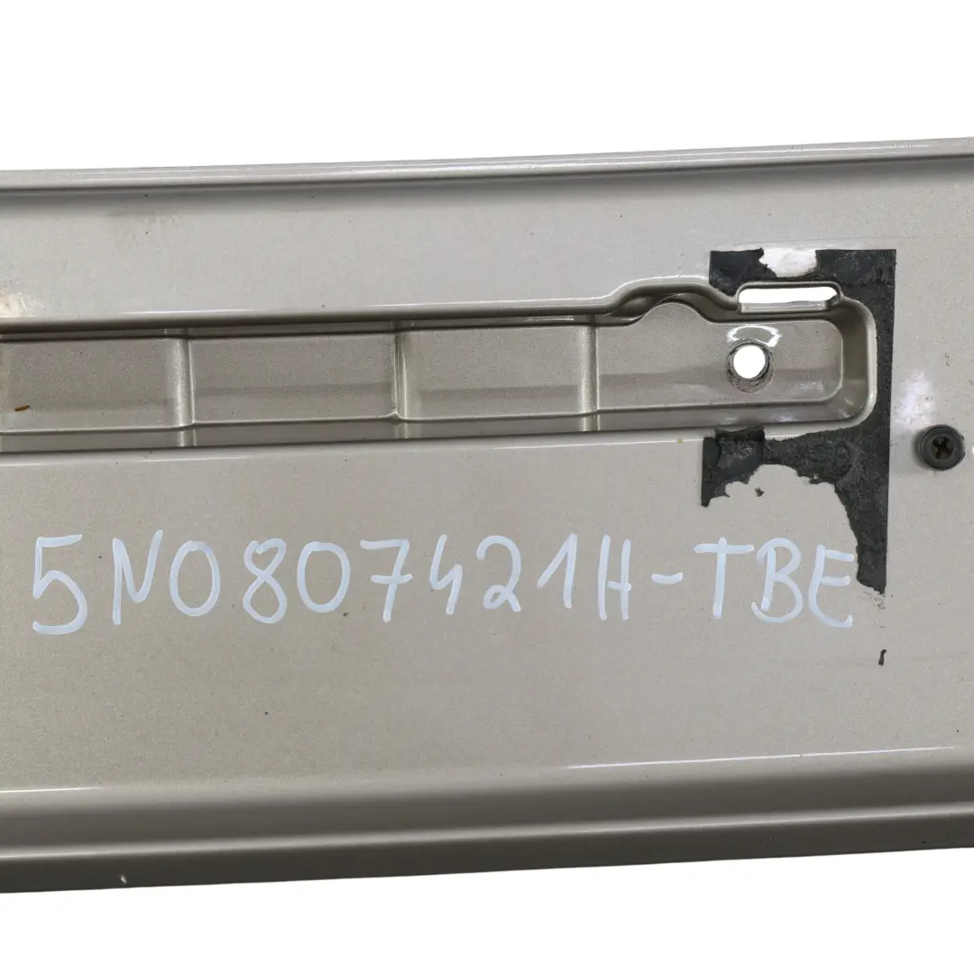 Volkswagen Tiguan 5N Rear Bumper Cover Titanium Beige Metallic - A1X - SKU 5N0807421H-TBE - Part number 5N0807421H