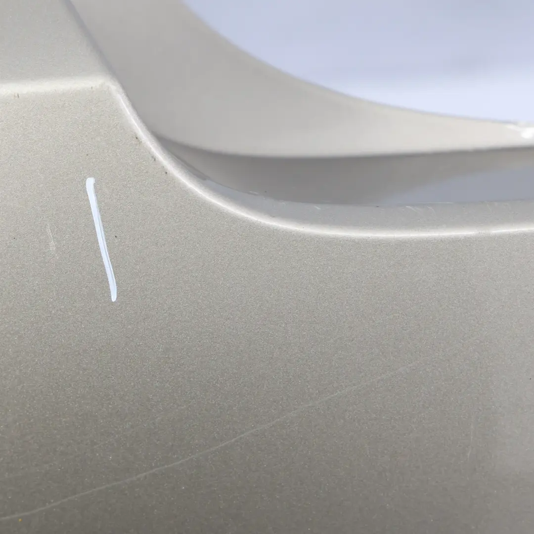 Bumper Cover Titanium Beige Metallic - A1X to Volkswagen Tiguan 5N Rear with Part number 5N0807421H Volkswagen Tiguan 5N Rear Bumper Cover Titanium Beige Metallic - A1X - SKU 5N0807421H-TBE - Part number 5N0807421H