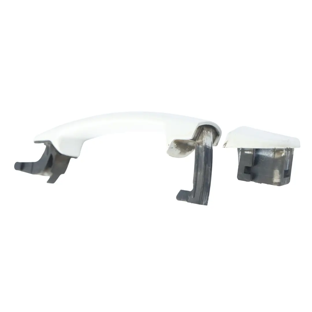 Seat Ibiza 6J Maniglia Porta Anteriore Destra Bianco Cortina B9A - SKU 5N0837205M-CWH - Numero di parte 5N0837205M