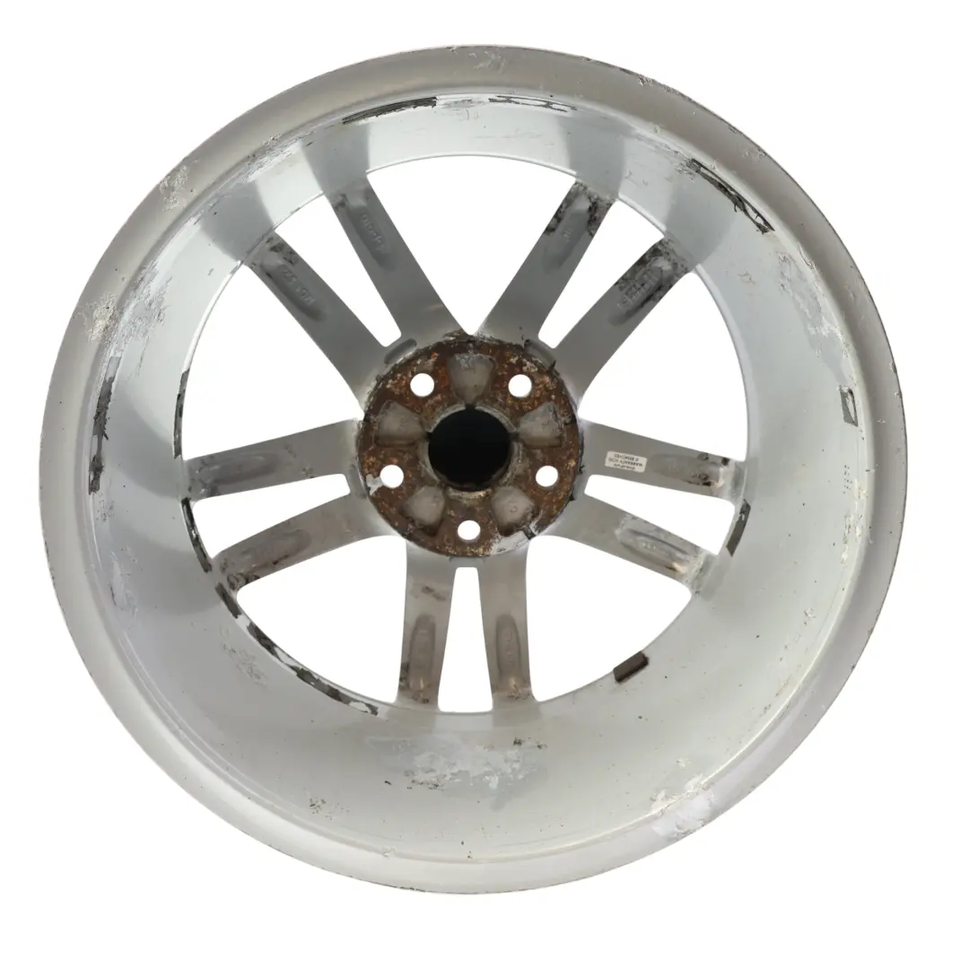 Seat Leon Mk2 Mk3 Llanta Aleación Plata 5 Radios Dobles 17" 7J ET:54 - SKU 5P0601025M-SL2 - Número de pieza 5P0601025M