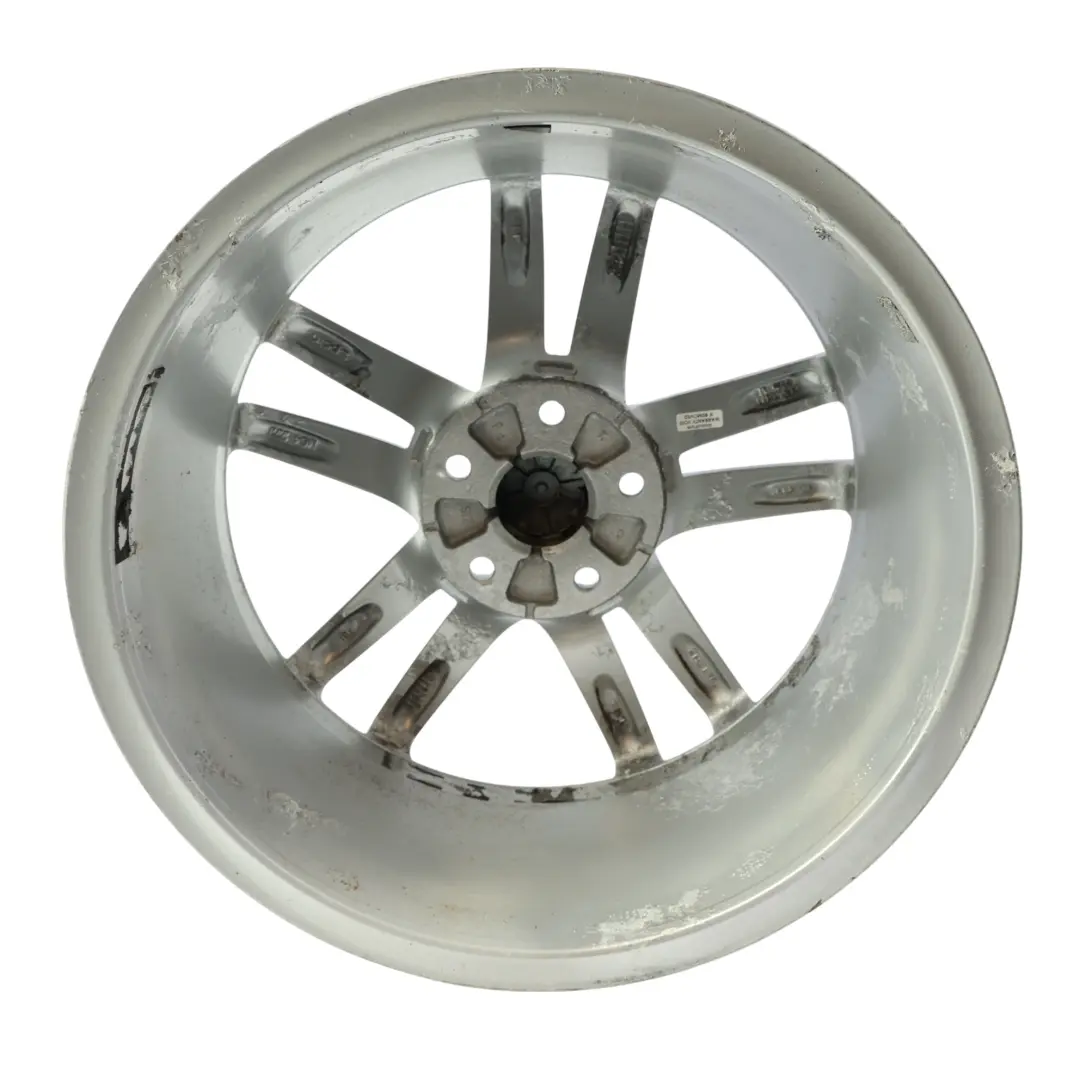 Seat Leon Mk2 Mk3 Alloy Wheel Rim Silver 5 Double Spoke 17" 7J ET:54 - SKU 5P0601025M-SL4 - Part number 5P0601025M