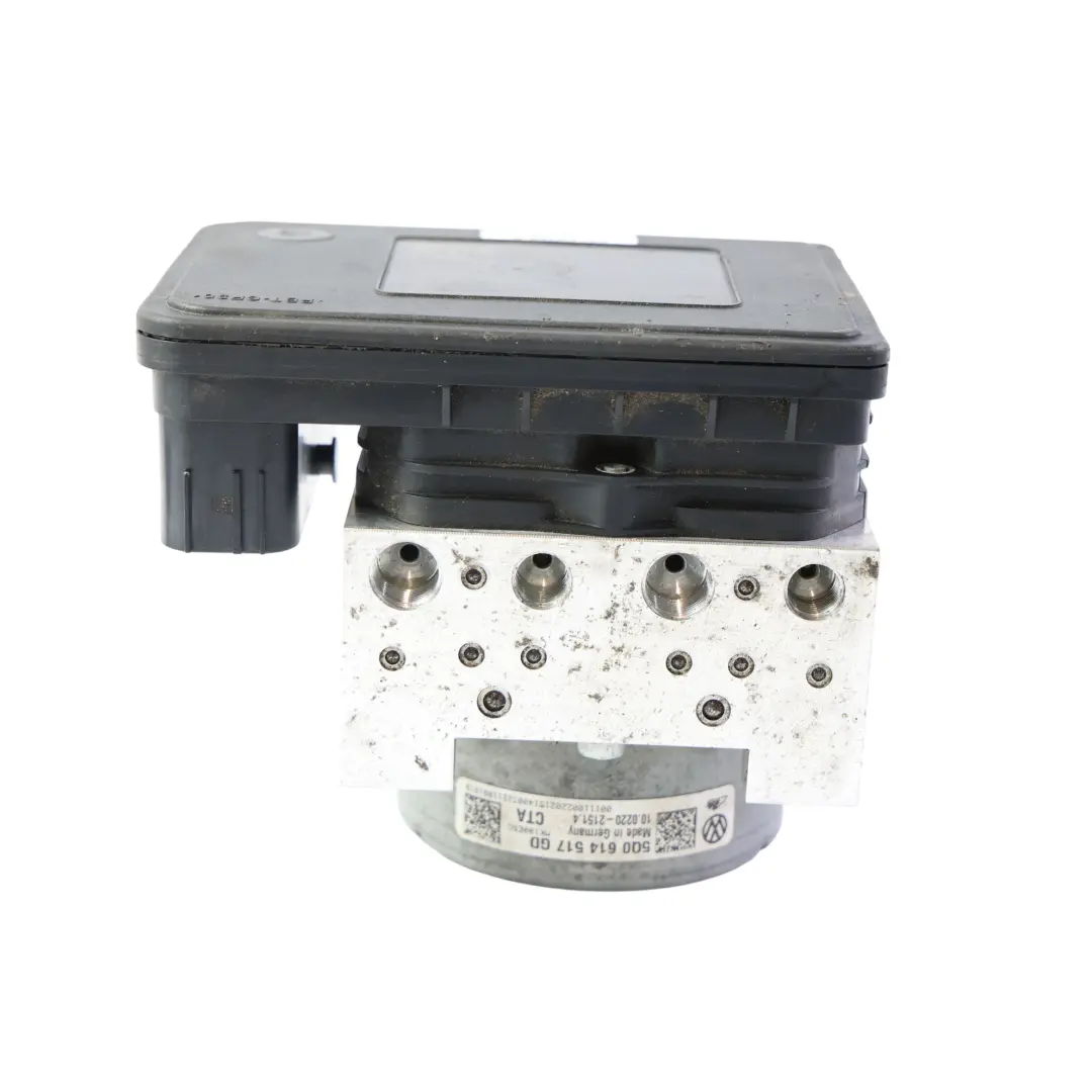 Mk3 ABS Bremspumpe Hydraulikblock Steuergerät für Skoda Superb mit Teilenummer 5Q0614517GD Skoda Superb Mk3 ABS Bremspumpe Hydraulikblock Steuergerät - SKU 5Q0614517GD - Teilenummer 5Q0614517GD