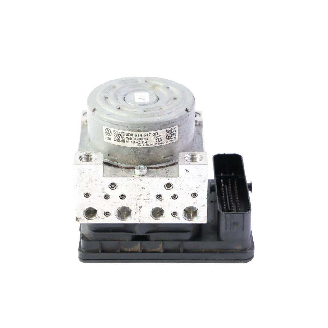Skoda Superb Mk3 ABS Brake Pump Modulator Hydraulic Control Unit - SKU 5Q0614517GD - Part number 5Q0614517GD