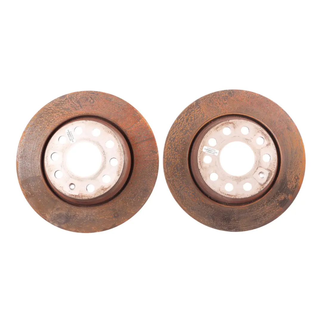 Volkswagen Passat B6 Sharan 7N Rear Brake Disc Left Right N/O/S Set - SKU 5Q0615601G - Part number 5Q0615601G
