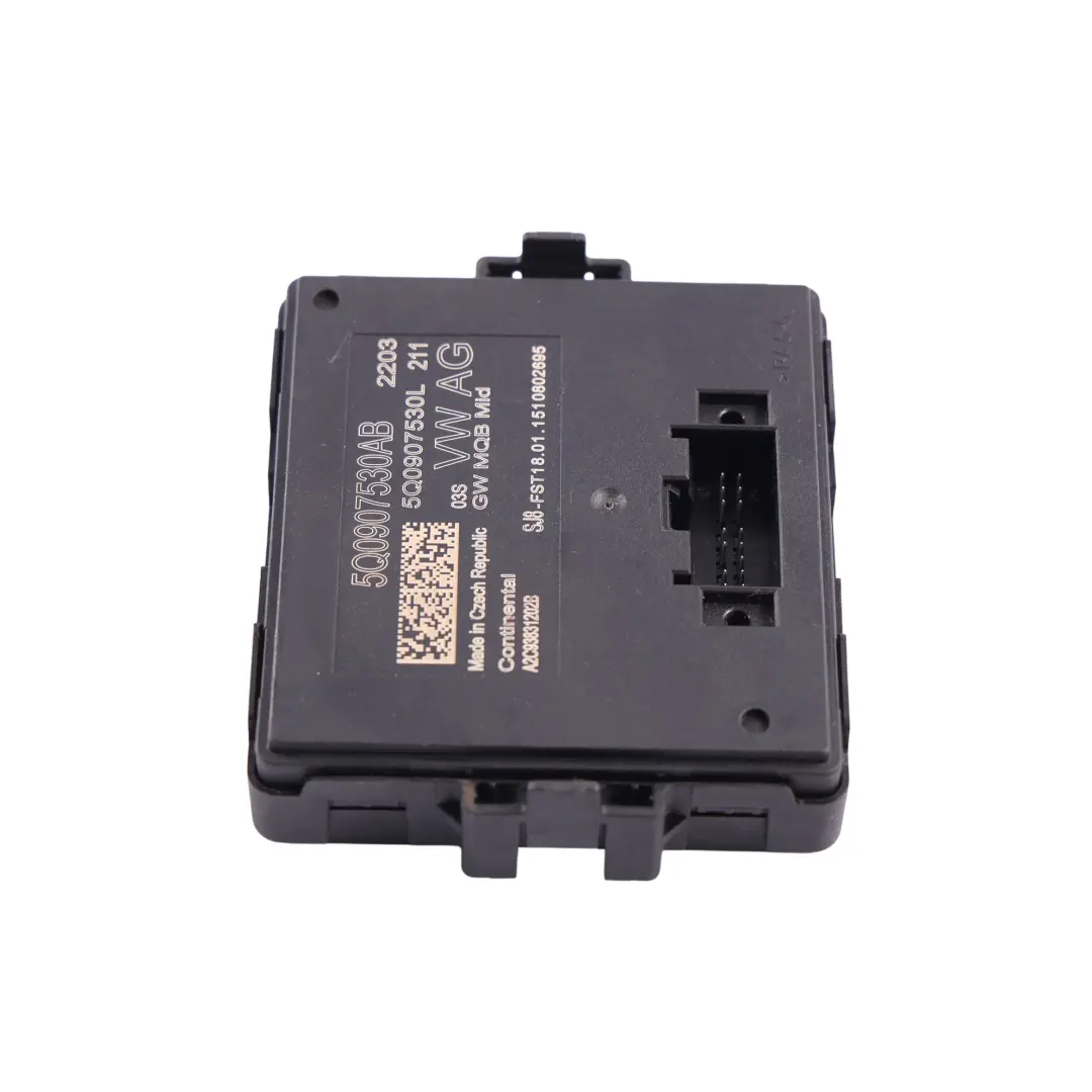 Audi A3 8V Calculateur Passerelle Interface Diagnostic Bus Données - SKU 5Q0907530AB - Numéro de pièce 5Q0907530AB