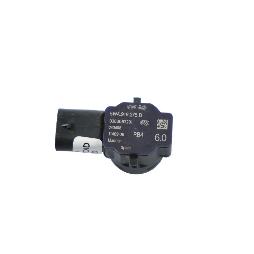 Audi A3 S3 8Y Rear Bumper Parking Sensor Module Unit Mythical Black - SKU 5WA919275B-MYB - Part number 5WA919275B