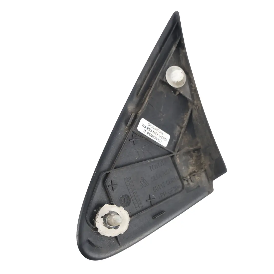 Mk1 Embellecedor Retrovisor Pilar A Delantero Derecho 60117-0H010 para Toyota Aygo con número de pieza 601170H010 Toyota Aygo Mk1 Embellecedor Retrovisor Pilar A Delantero Derecho 60117-0H010 - SKU 601170H010 - Número de pieza 601170H010