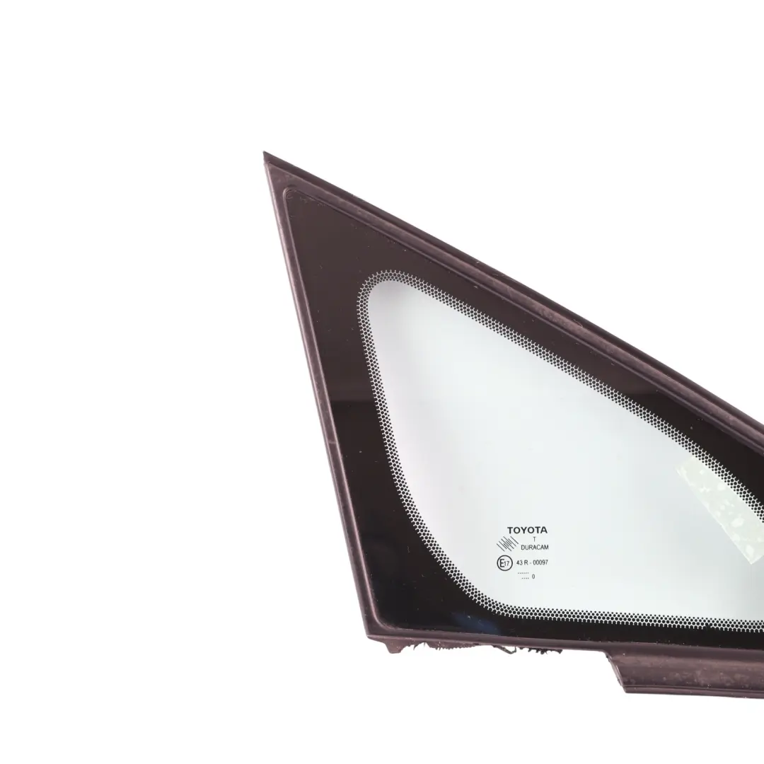 Mk2 Front Side Fixed Window Right O/S AS2 Glazing 62110-0F010 to Toyota Verso R2 with Part number 621100F010 Toyota Verso R2 Mk2 Front Side Fixed Window Right O/S AS2 Glazing 62110-0F010 - SKU 621100F010 - Part number 621100F010