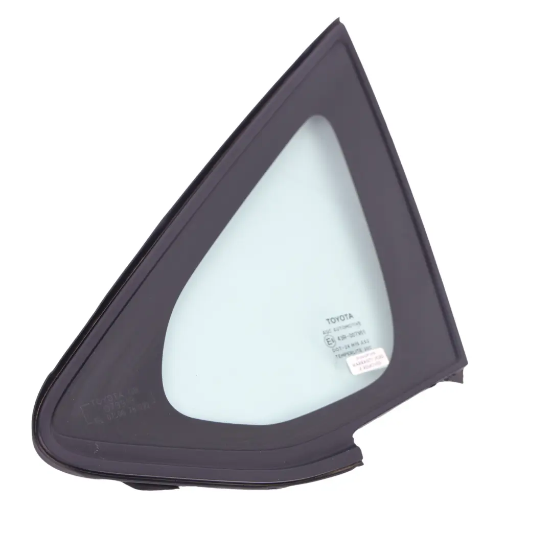 Vitre Custode Avant Gauche 6211002010 pour Toyota Auris E15 à propos du numéro de pièce 6212002010 Toyota Auris E15 Vitre Custode Avant Gauche 6211002010 - SKU 6212002010 - Numéro de pièce 6212002010