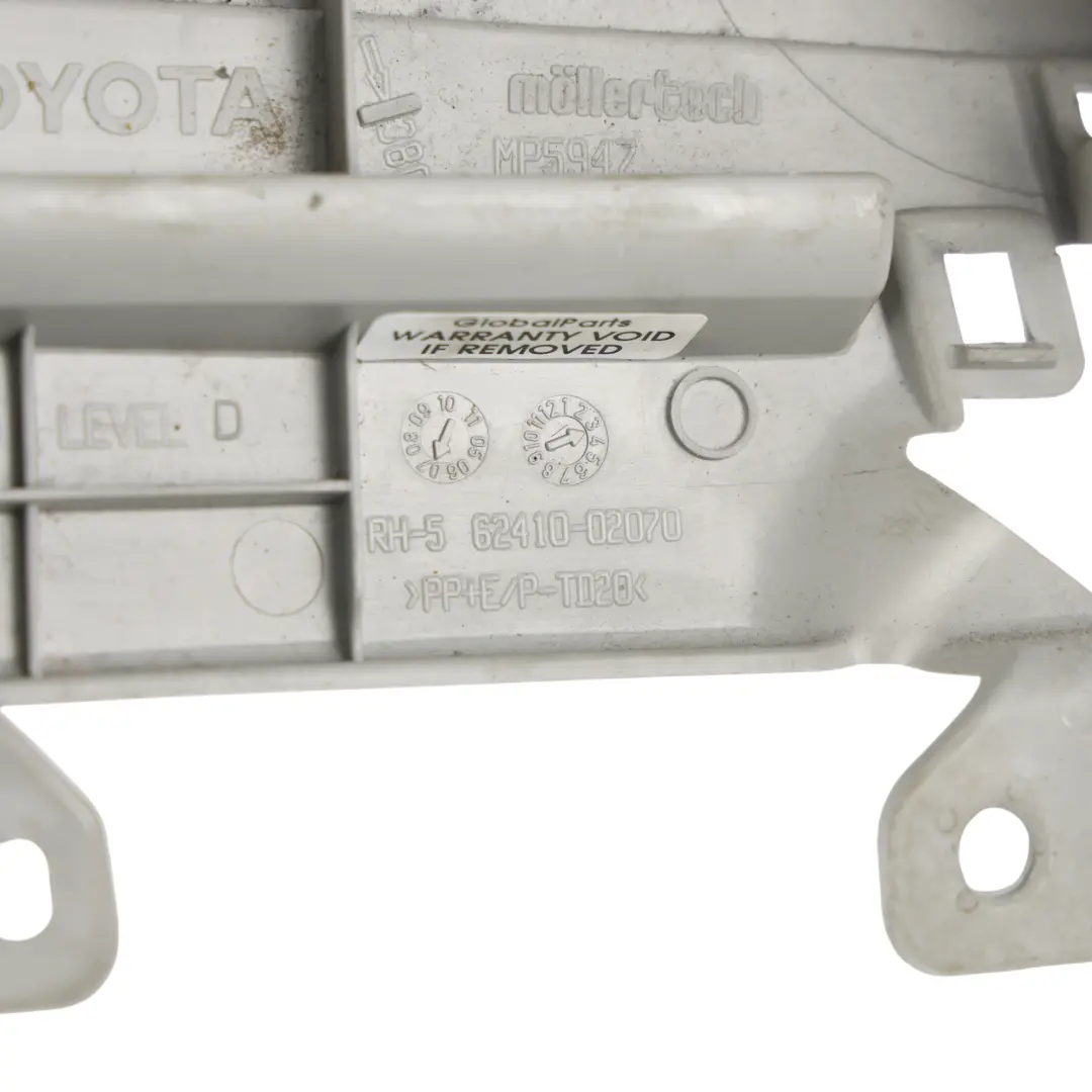 Toyota Auris E15 B Säule Verkleidung Abdeckung Rechts Grau 5 Türer 62410-02070 - SKU 6241002070B2 - Teilenummer 6241002070B2