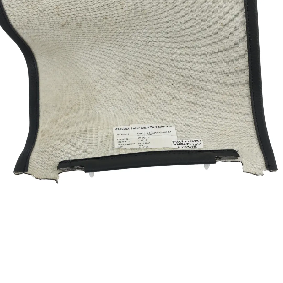 BMW F01 LCI Panel Wykończenie Wnętrza Skóra - SKU 6258738 - Numer Części 6258738