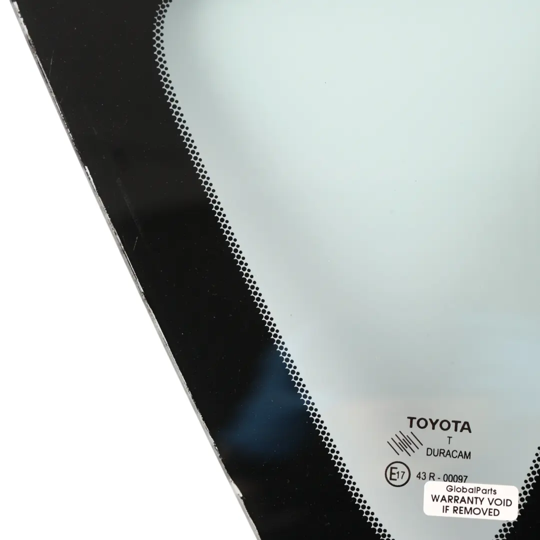 Toyota Verso Quarter Panel Window Rear Right O/S - SKU 627100F030 - Part number 627100F030