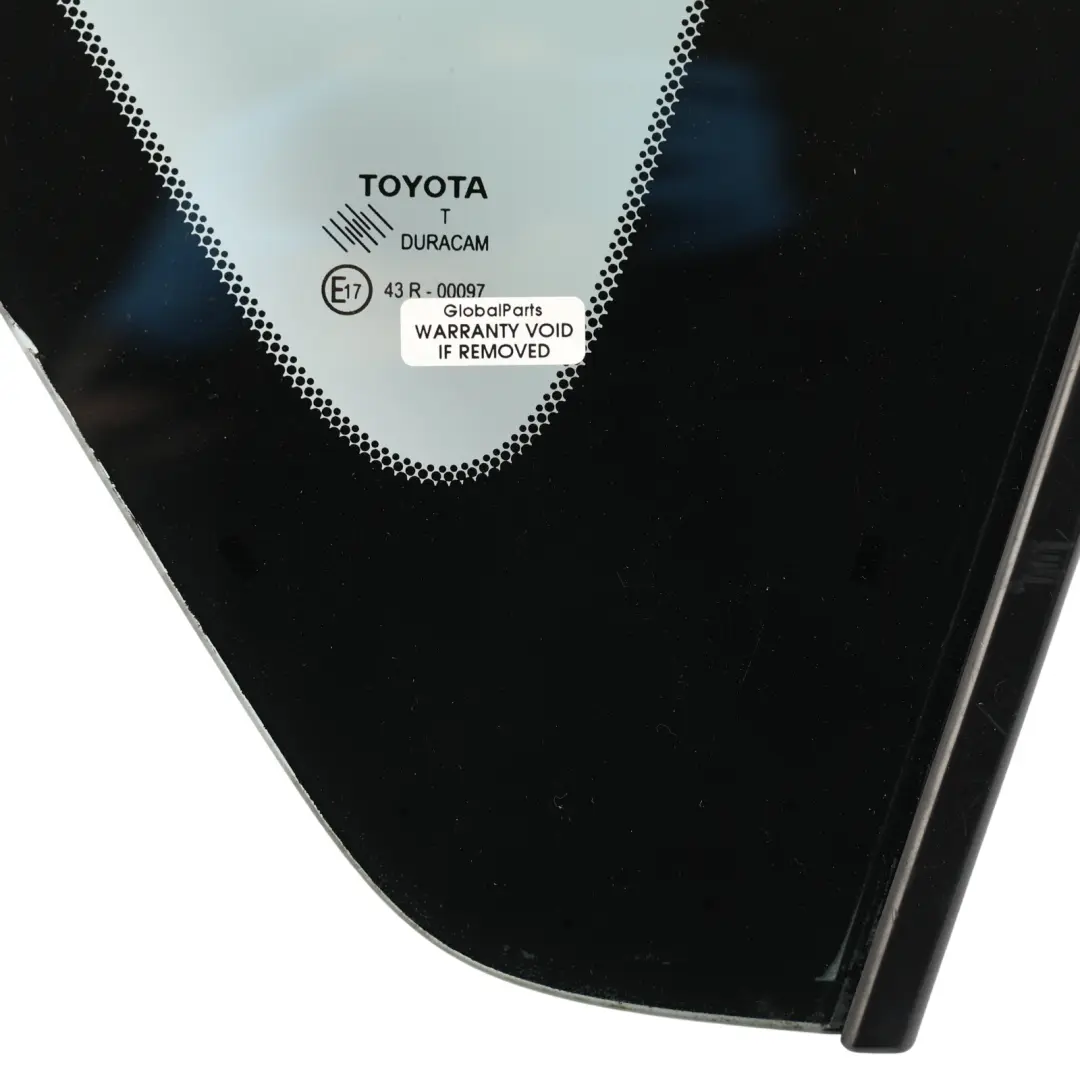 Quarter Panel Window Rear Right O/S to Toyota Verso with Part number 627100F030 Toyota Verso Quarter Panel Window Rear Right O/S - SKU 627100F030 - Part number 627100F030