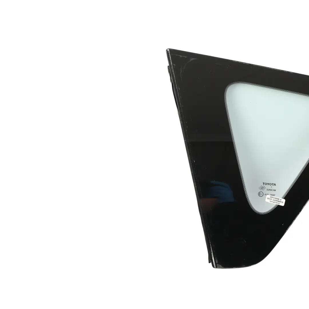 Quarter Window Glass Rear Left N/S Green to Toyota Verso with Part number 627200F030 Toyota Verso Quarter Window Glass Rear Left N/S Green - SKU 627200F030 - Part number 627200F030